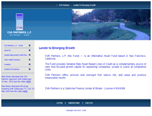 Tablet Screenshot of cvapartners.com